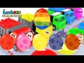 Bingo song baby songs surprise egg stamp transformation play  nursery rhymes  kids songs