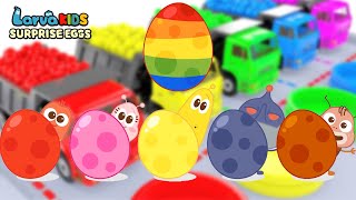 Bingo Song Baby songs Surprise Egg Stamp Transformation play - Nursery Rhymes & Kids Songs