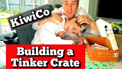 Building a KiwiCo Tinker Crate | Spin Art Machine