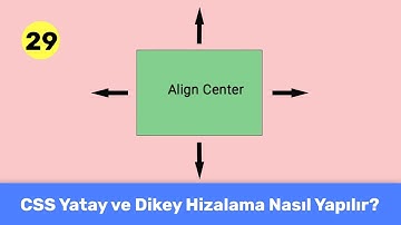 CSS Yatay ve Dikey Hizalama Nasıl Yapılır?