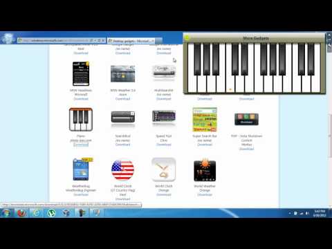 Windows 7 Gadgets