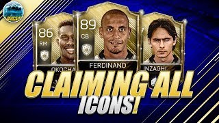 FIFA MOBILE 18 S2 CLAIMING 3 NEW ICONS!! CLAIMING ICONS FERDINAND OKOCHA & INZAGHI (TIPS GUIDE) screenshot 5