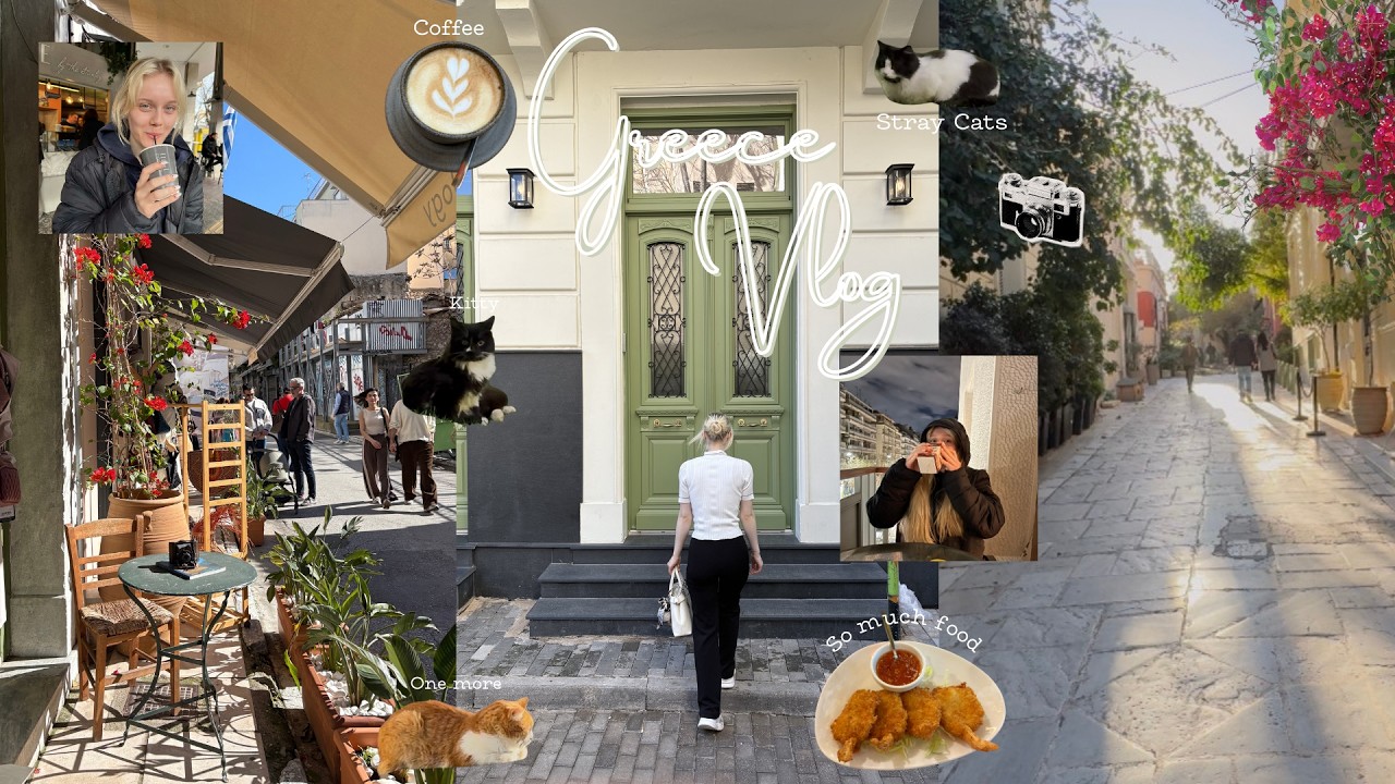 A Gamer Girls Vlog in Greece 🍓 Athens, Thessaloníki, Volos !