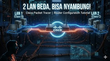 TUTORIAL CISCO PACKET TRACER — 2 LAN BEDA, BISA NYAMBUNG!