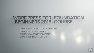WordPress for Beginners 2015 Tutorial Series