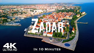 ZADAR 🇭🇷 Drone Aerial 4K | Croatia Hrvatska Dalmatia