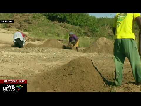 Illegal sand mining