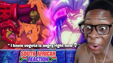 When BEAST GOHAN & PICCOLO ran the two man vs CELL MAX (BlankBoy) | South African Reaction 🇿🇦