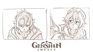 A Different Angle Genshin Impact Comic Dub