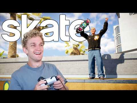 Transition skating in Skate. is starting to feel a LOT better!