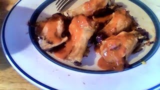 Budweiser hot wings