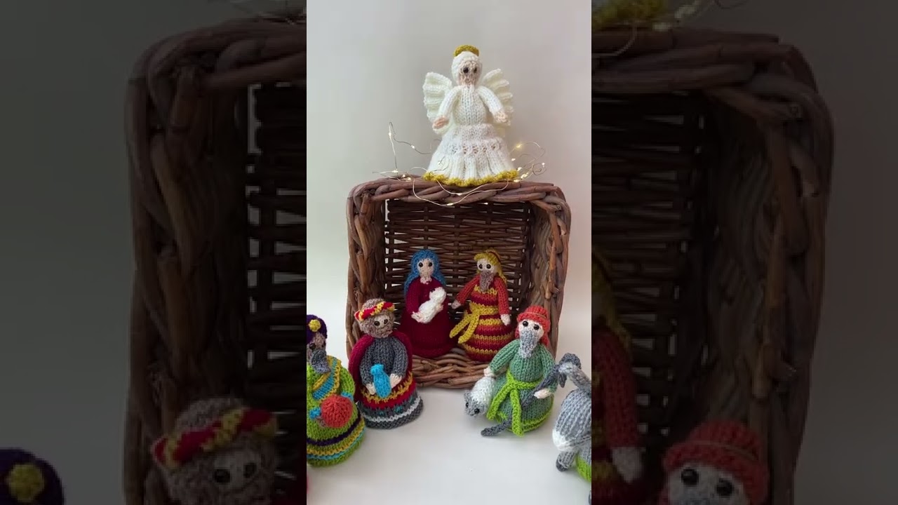 TeaCosyFolk's Terry’s Chocolate Orange Nativity Cosies Knitting Pattern