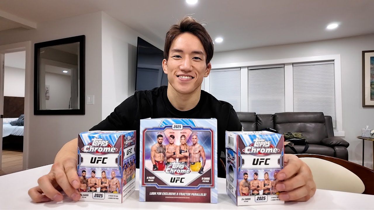 UFCカードを開封したら奇跡が起きました