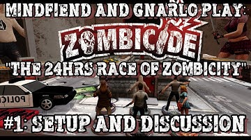 Zombicide MP, "24hrs Race", #1: Setup and Discussion (no gameplay)