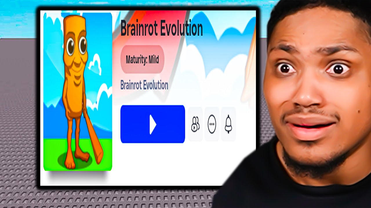 I Played BRAINROT Games On Roblox..