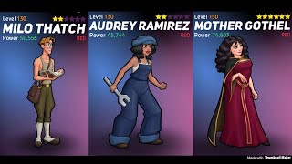 Download Lagu Disney Heroes: Battle Mode - Chapter 46 with Milo Thatch, Audrey Ramirez, and Mother Gothel MP3 Download Lagu Disney Heroes: Battle Mode - Chapter 46 with Milo Thatch, Audrey Ramirez, and Mother Gothel MP3