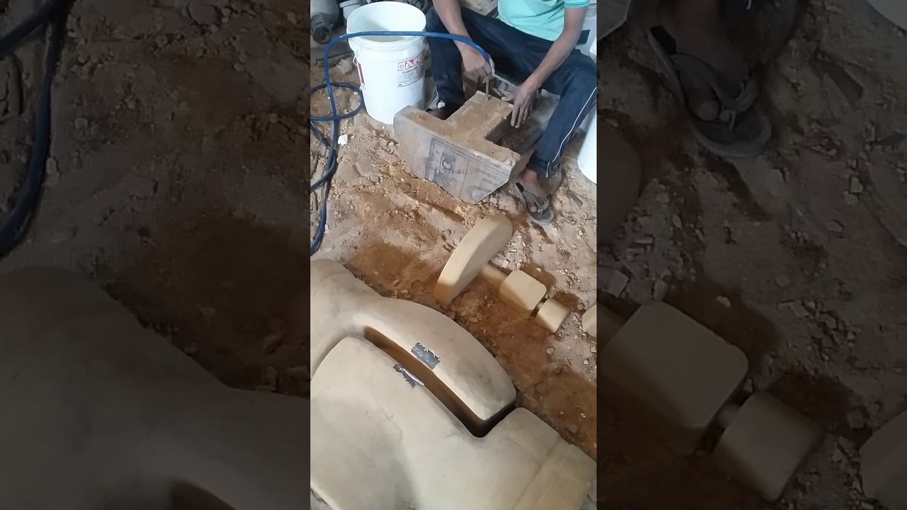 Core of sand in investment casting YouTube