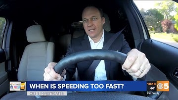 VIDEO: When is speeding just too fast?