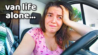 Her first road trip alone in the van was a disaster... (emotional)