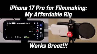 iPhone 17 Pro Filmmaking Rig!  This thing works great! #apple #photography #filmmaking 