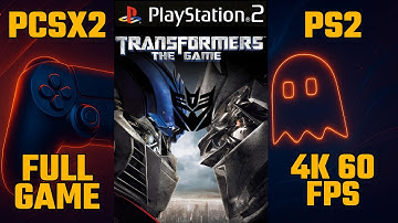 TRANSFORMERS THE GAME | PCSX2 | DECEPTICON CAMPAIGN MODE | LONGPLAY | 4K 60FPS | NO COMMENTARY