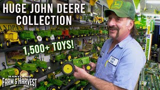 Beschikbaar Netelig het beleid Huge John Deere Collection with 1,500+ Toys! | Maryland Farm & Harvest -  YouTube