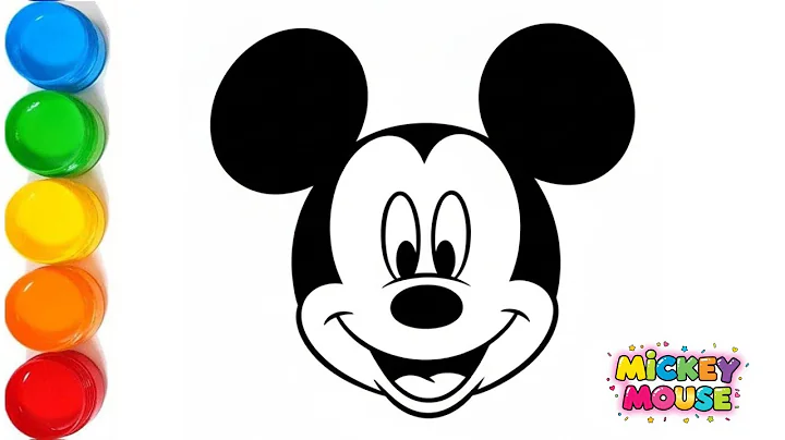 How to Draw Mickey Mouse ❤️ Drawing For Kids Step by Step