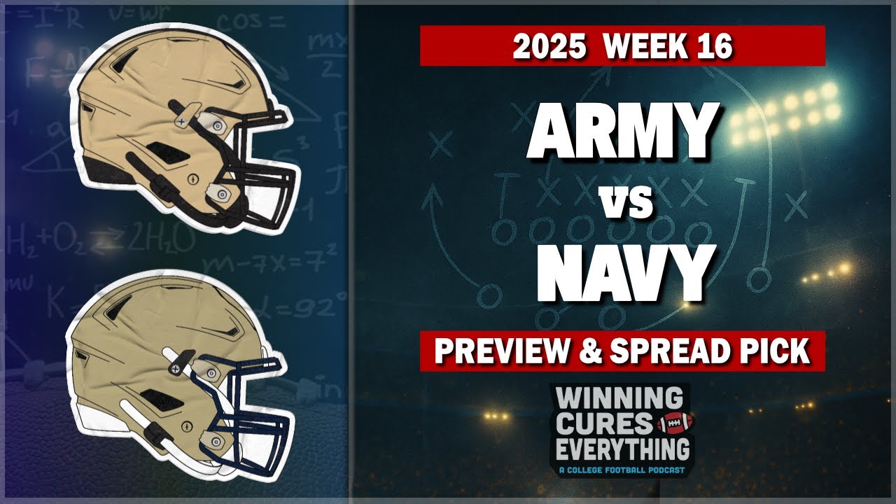 Army vs Navy Prediction & Model Picks Against the Spread 2025 - YouTube