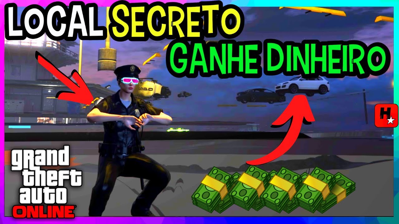 GTA V - O LOCAL SECRETO QUE EU NUNCA DESVENDEI PARA NINGUÉM ! GTA 5 ONLINE  👍 