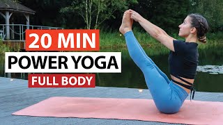 20 Min Power Yoga Flow | Full Body Yoga for All Levels
