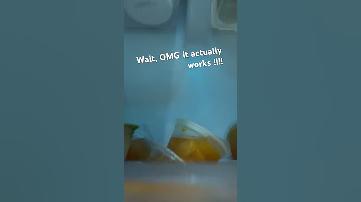 Wait, OMG I didn’t know it actually worked guys ￼