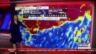 Tornado Coverage from TV Stations (5/11/2023)