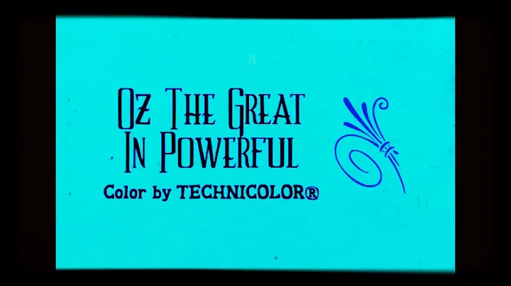 Oz The Great In Powerful (1969) Opening Credits/Th...