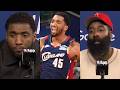 "He was phenomenal" Donovan Mitchell &amp; James Harden Talk Cavs BIG 2nd Half | May 11, 2026