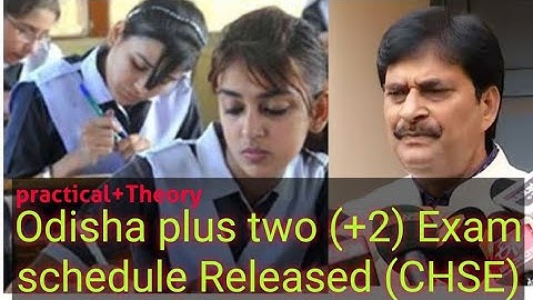 Odisha plustwo(+2) Exam 😱 schedule || practical and Theory papers(CHSE) || #examschedule #chseodisha
