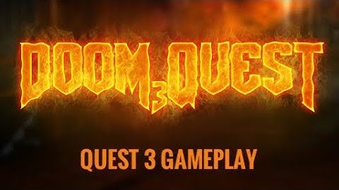 Quest 3 | Team Beef DOOM 3 VR | 30 Minute Gameplay