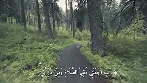 تدبر آية القرآن سورة إبراهيم 40 - 41