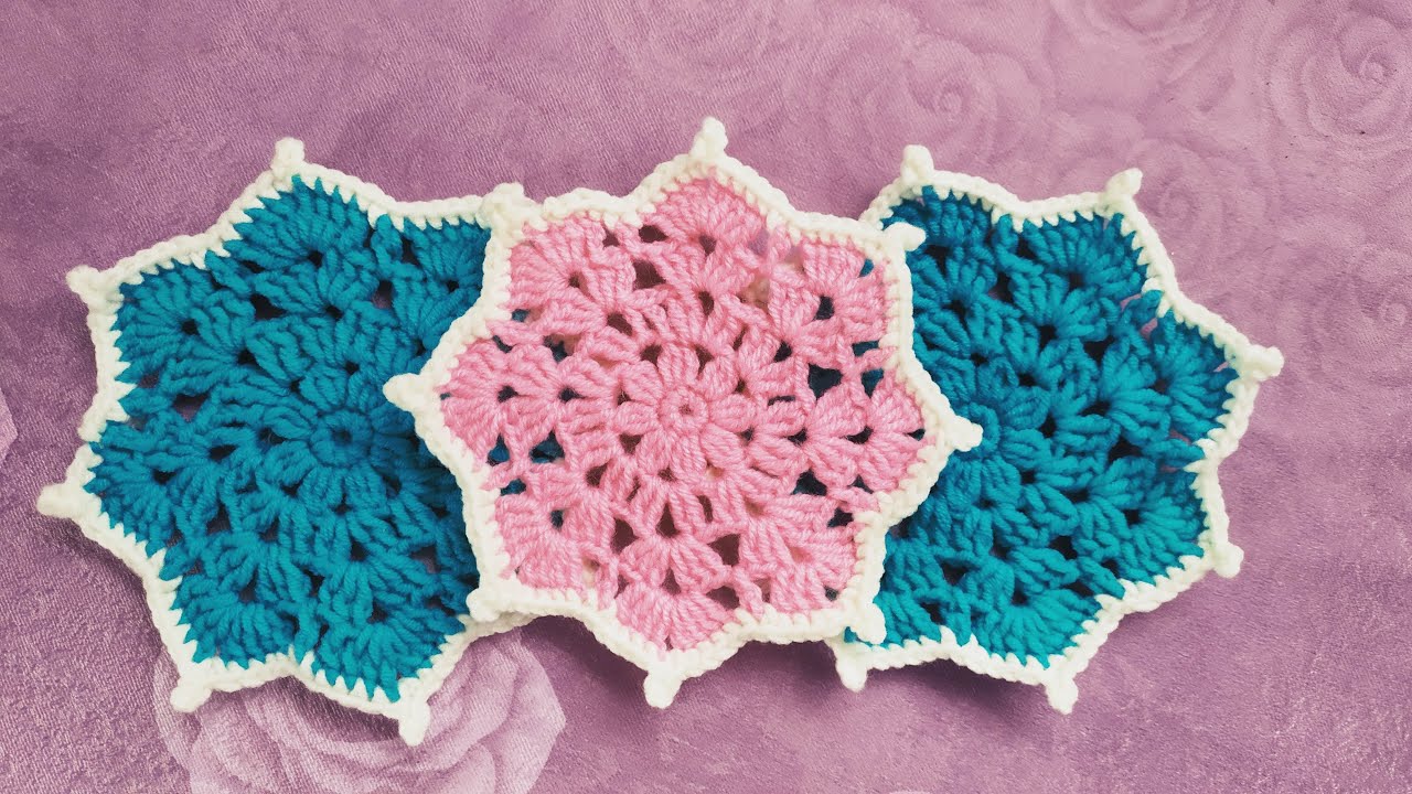 CROCHET Teapot coaster Easy Tutorial - YouTube