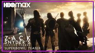 Zack Snyder's Justice League SUPERBOWL 2021 Commercial #TheSnyderCut #HBOMax