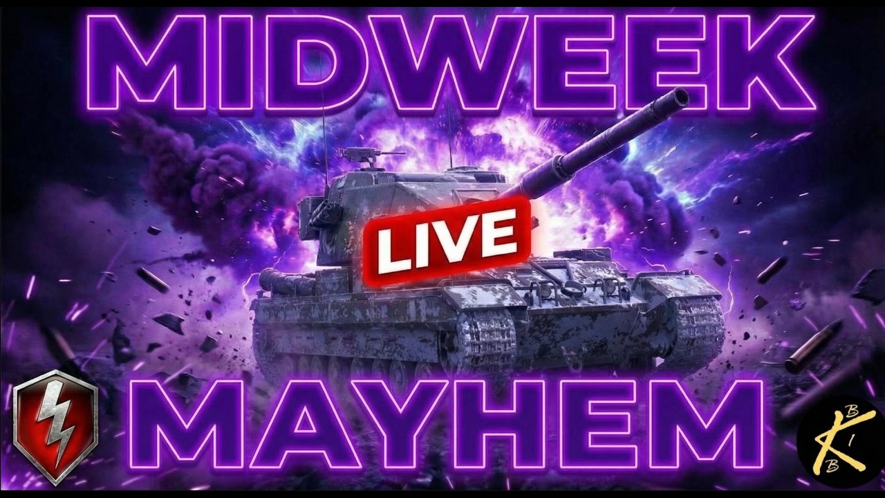 Midweek Mayhem WOT Blitz LIVE - YouTube