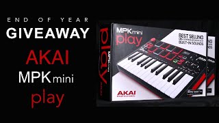 ENTRY CLOSED | GIVEAWAY Akai MPKmini Play |