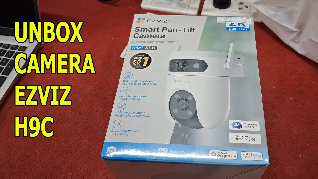 Unbox camera wifi ezviz H9C 2 mắt ( (3MP + 3MP)