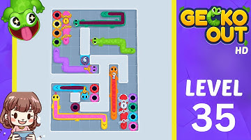 Gecko Out Level 35 Solution Walkthrough