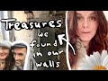 Ep. 4 / Our 20K French village home renovation vlog: Treasures we found in the 300 year-old walls!