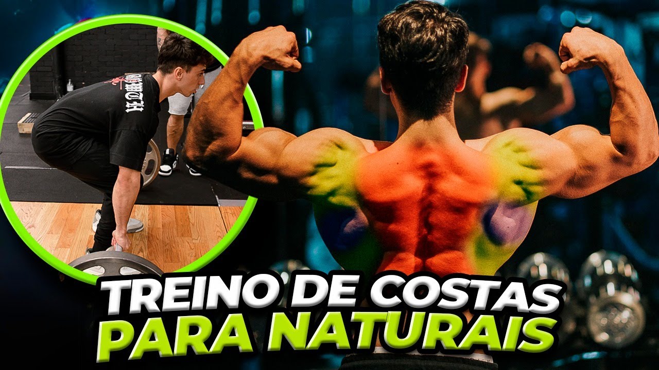 TREINO DE COSTAS COMPLETO PARA NATURAIS! ALFREDO NETO
