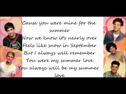 One Direction Summer Love Lyrics