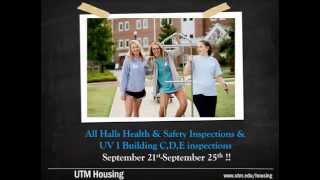 UTM Housing Newsletter 09142015