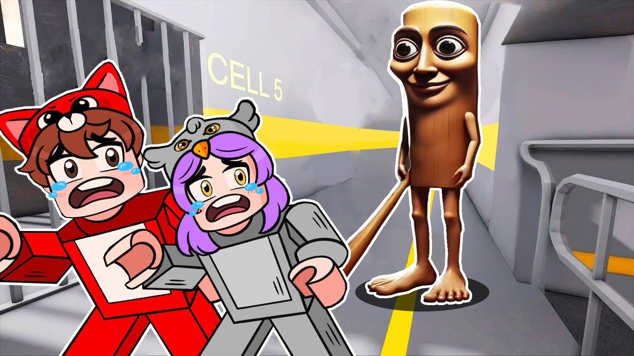 ¡ESCAPANDO De La PRISION De TUNG TUNG TUNG SAHUR en Roblox!🏏🪵😱 Barry´s Prison Run