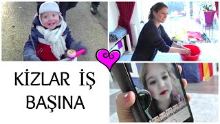 Ki̇zlar İş Başina Vlog Günlük Hayat