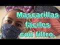 Mascarilla con filtro - Paso a paso